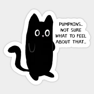 Funny Existential Crisis Cat IV Sticker